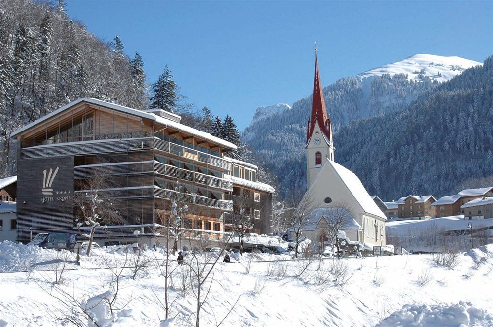 Au (Vorarlberg) Hotel Krone In Au מראה חיצוני תמונה