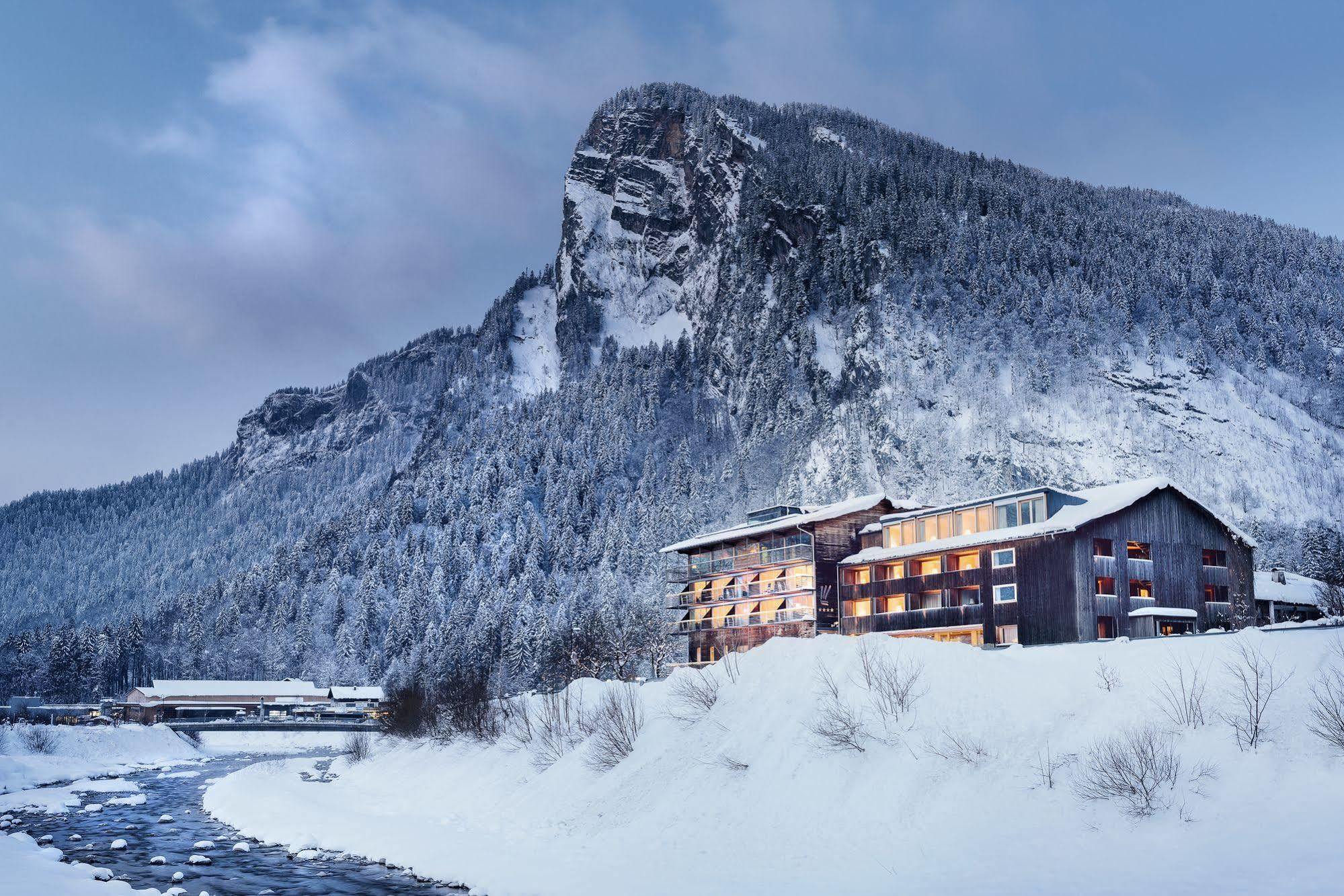 Au (Vorarlberg) Hotel Krone In Au מראה חיצוני תמונה