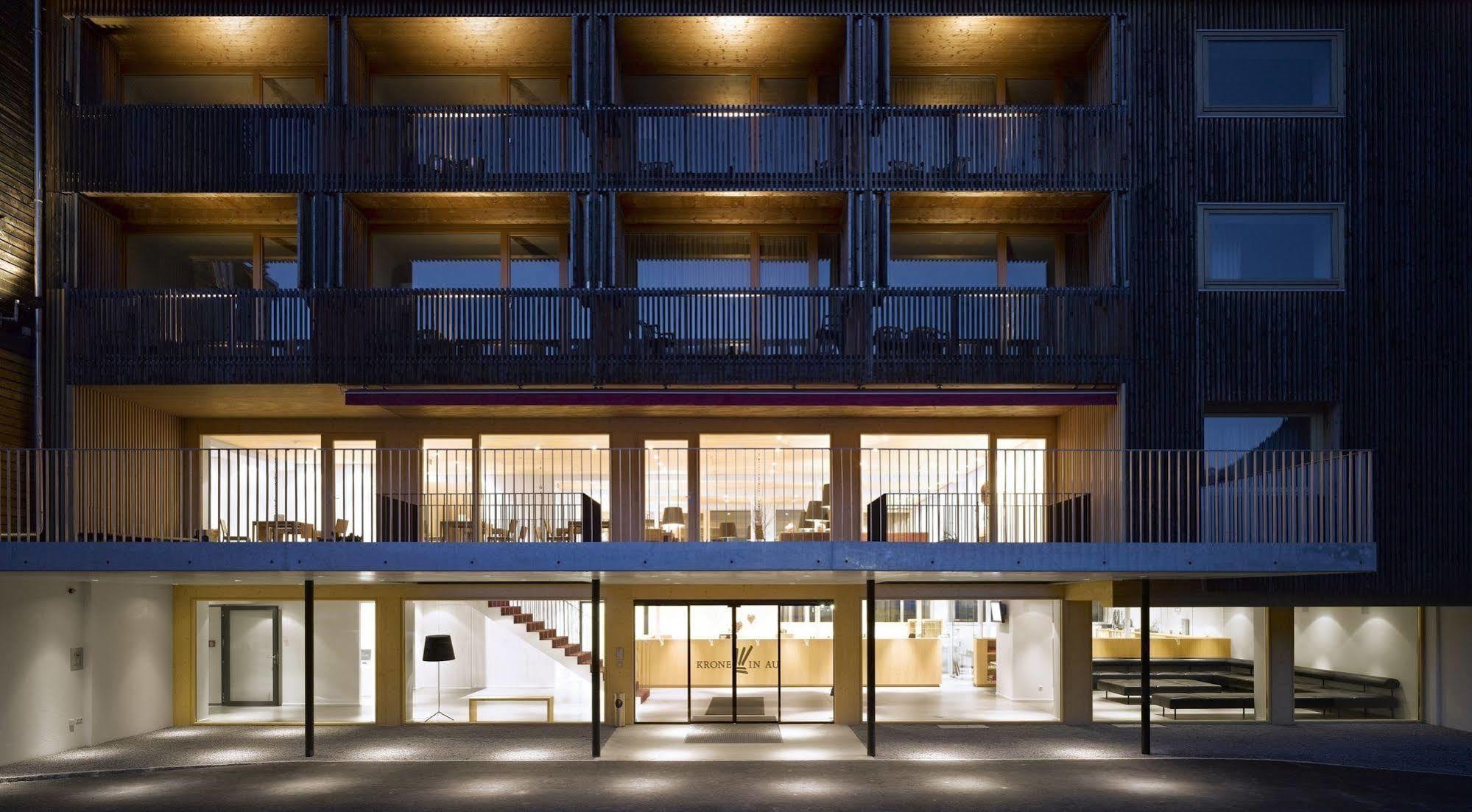 Au (Vorarlberg) Hotel Krone In Au מראה חיצוני תמונה